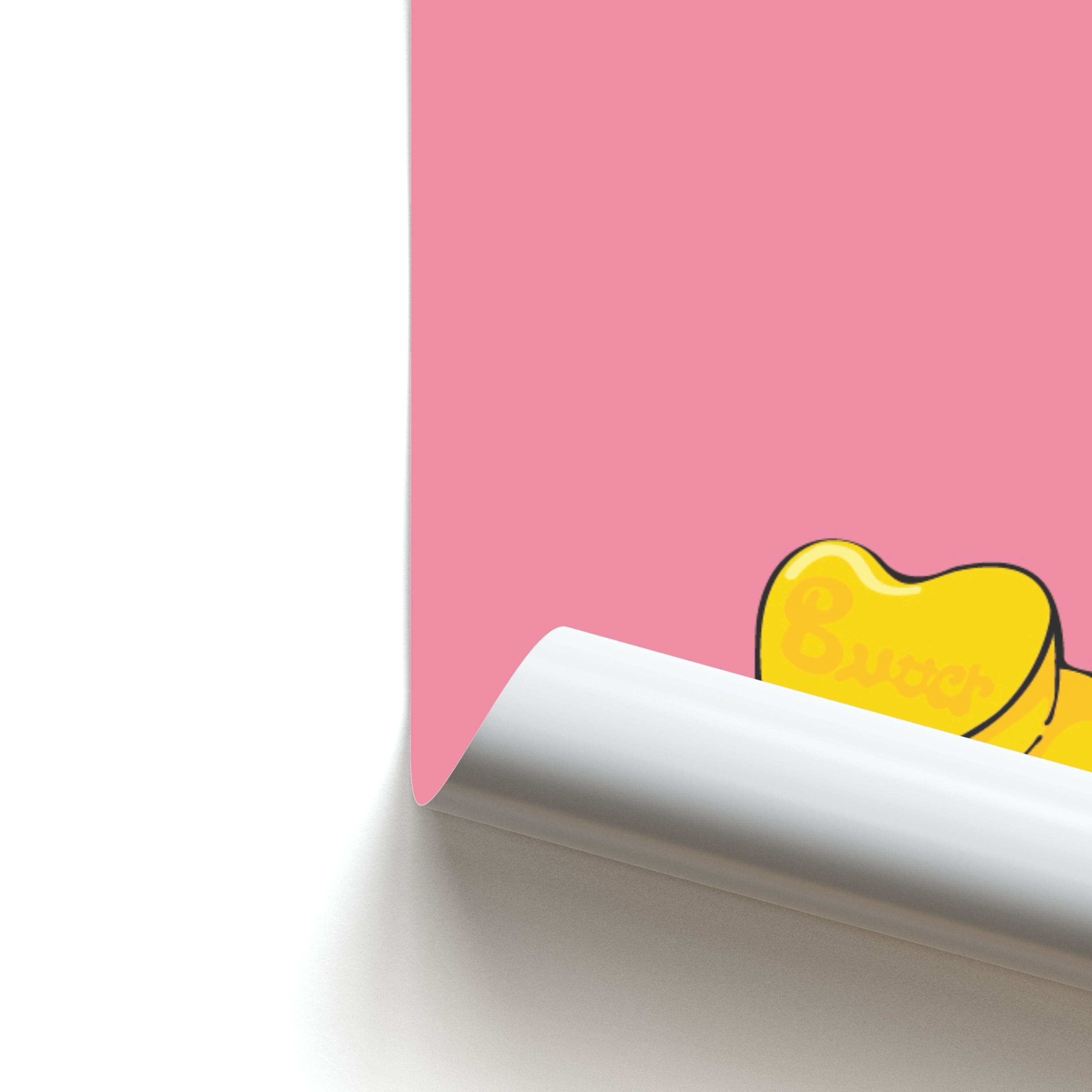 Butter Love Heart - K Pop Poster