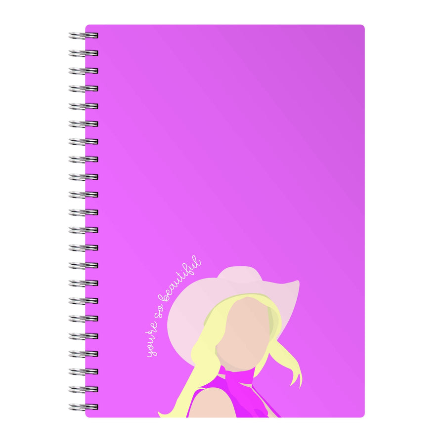 You're So Beautiful - Margot Robbie Notebook
