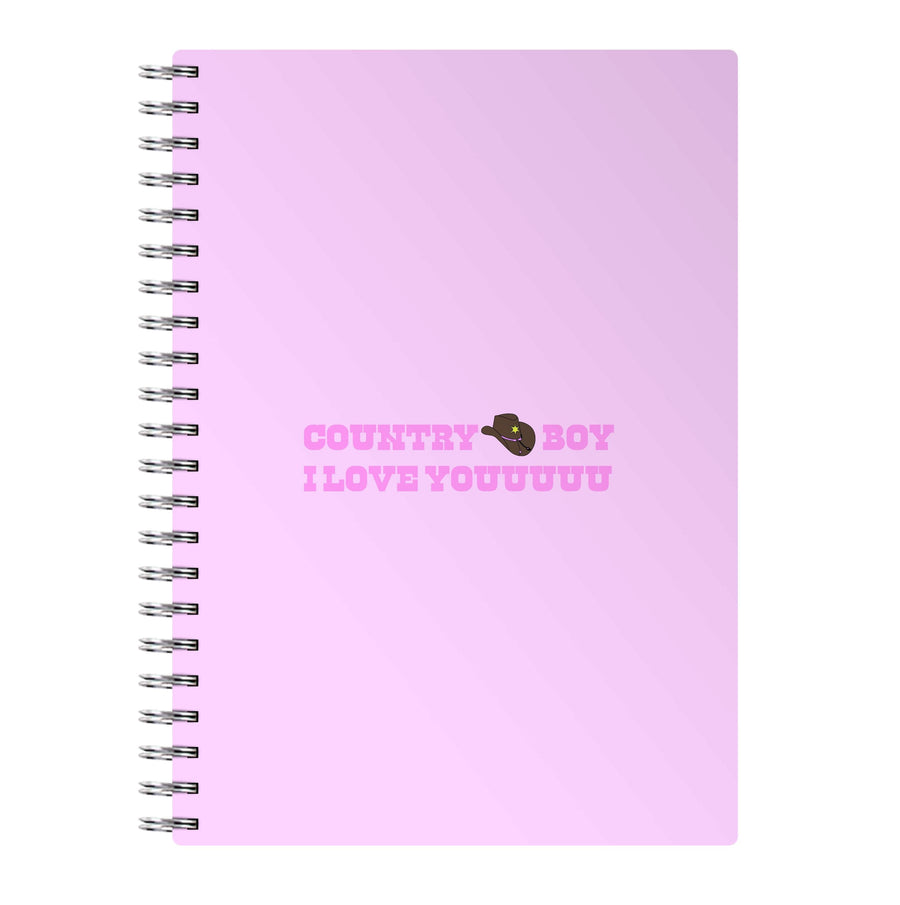 Country Boy I Love You - Memes Notebook