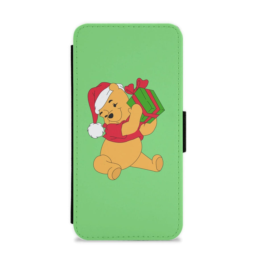 Winnie The Pooh - Disney Christmas Flip / Wallet Phone Case