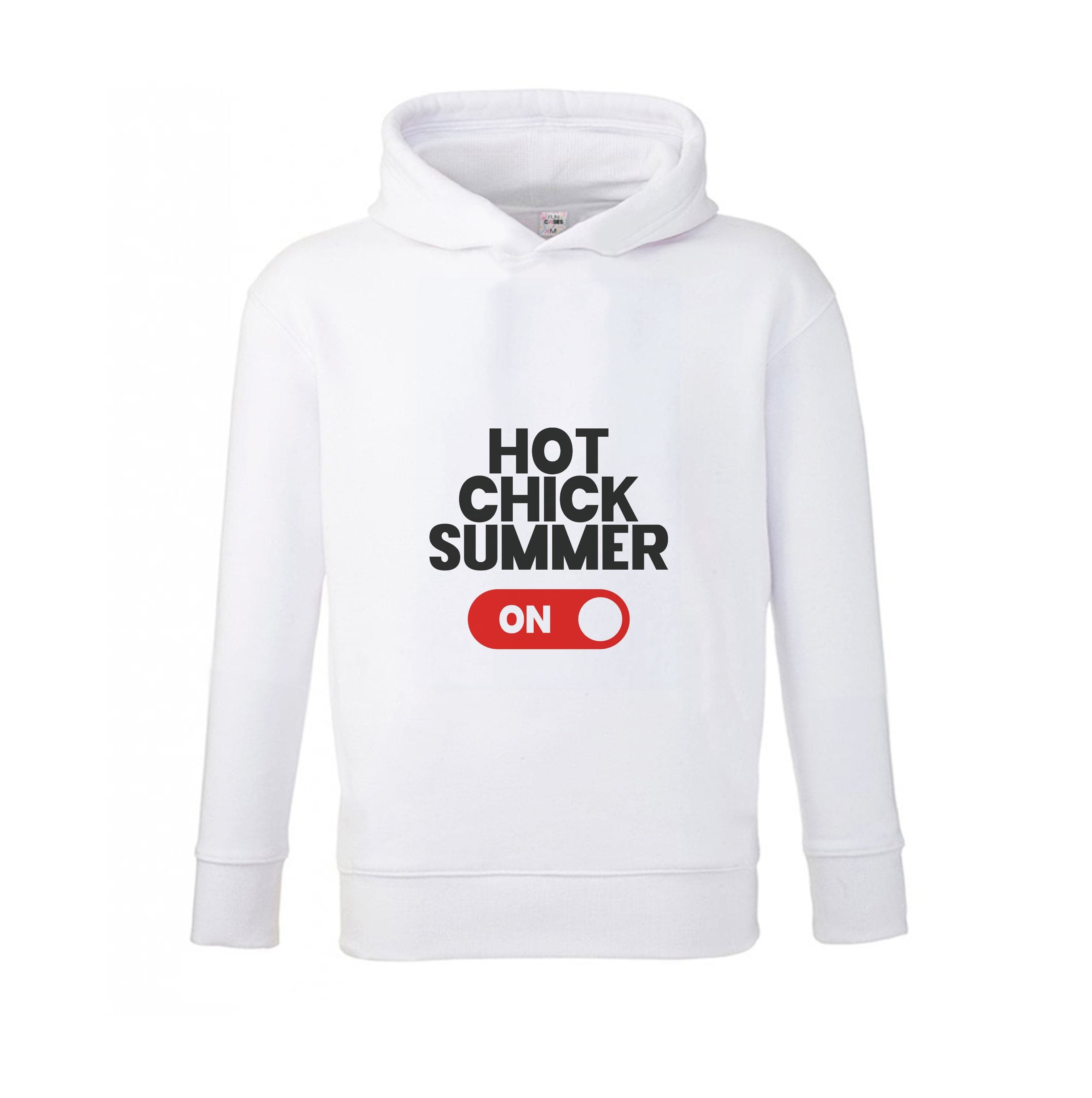 Hot Chick Summer - Summer Quotes Kids Hoodie