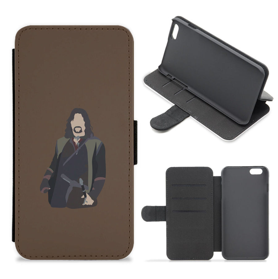 Aragorn - Lord Of The Rings Flip / Wallet Phone Case
