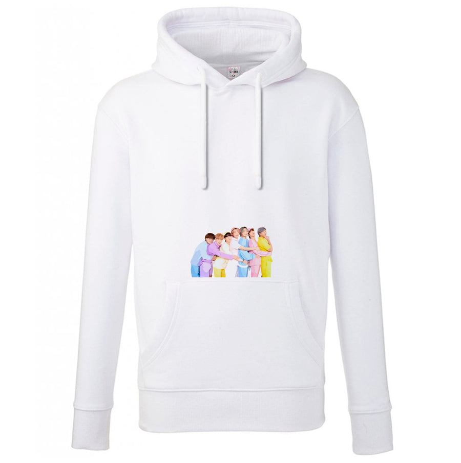 Colourful BTS Band Hoodie
