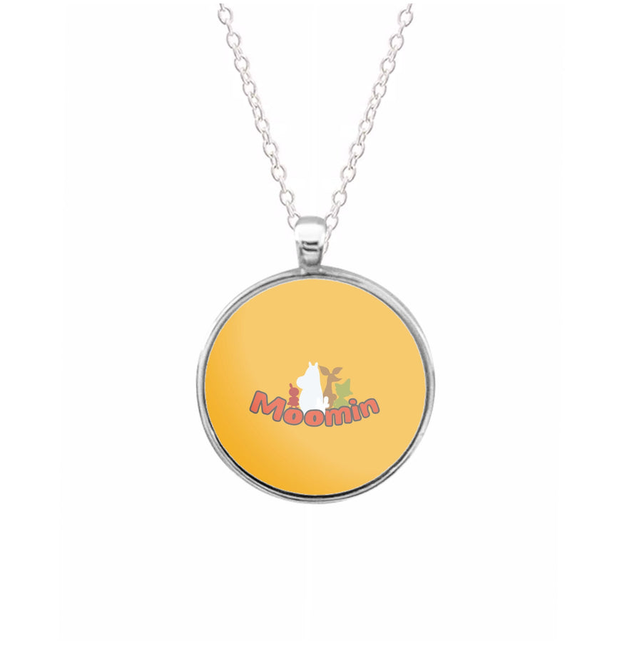 Moomin Text Necklace