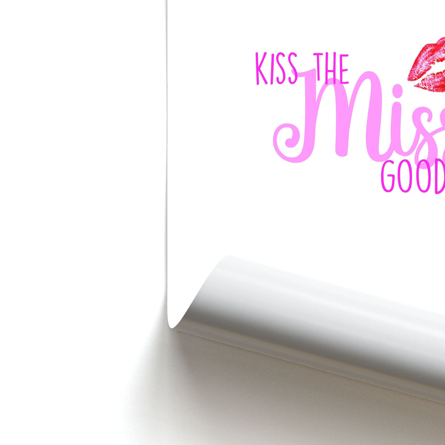 Kiss The Miss Goodbye - Bridal Poster