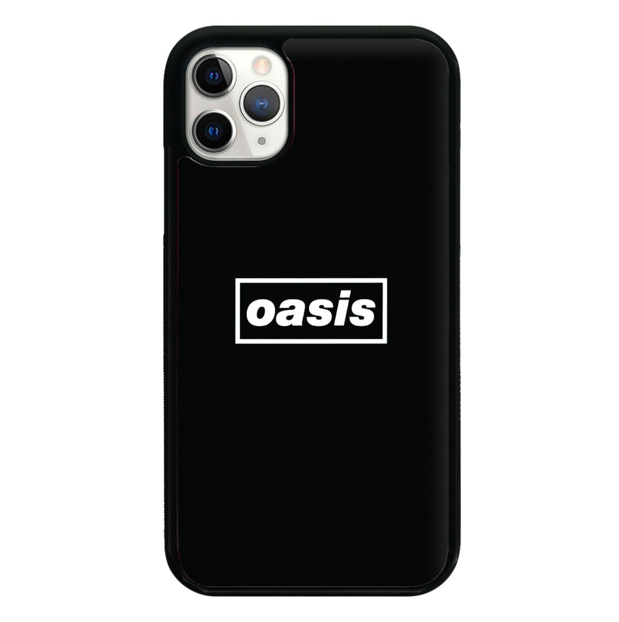 Band Name Black - Oasis Phone Case