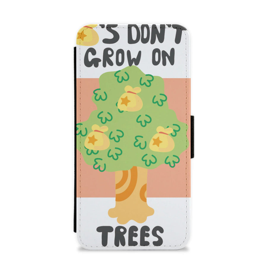 Bells don't grow on trees - Animal Crossing Flip / Wallet Phone Case