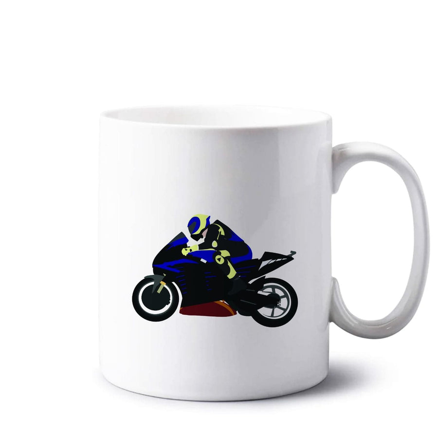 Purple Motorbike - Moto GP Mug