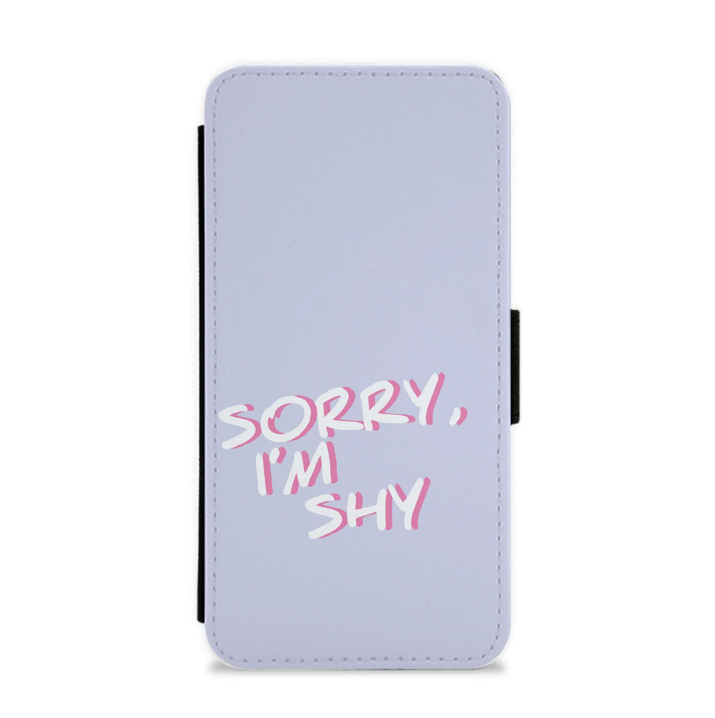 Sorry, I'm Shy - Nessa Barrett Flip / Wallet Phone Case