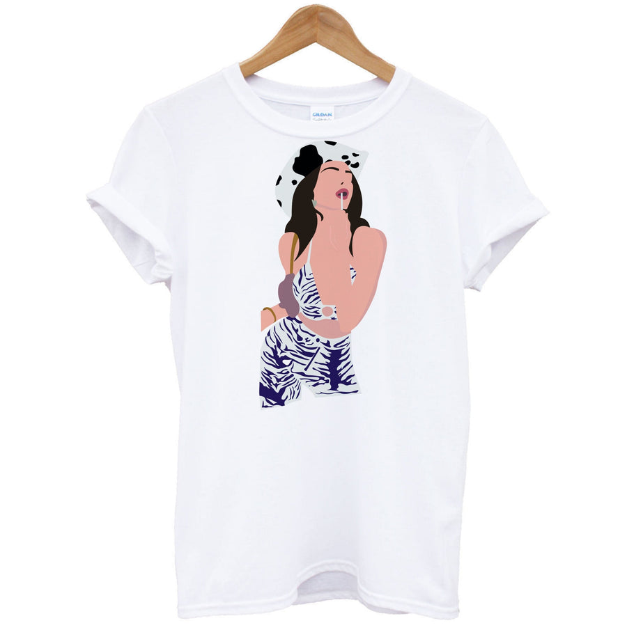 Cow print - Kendall Jenner T-Shirt