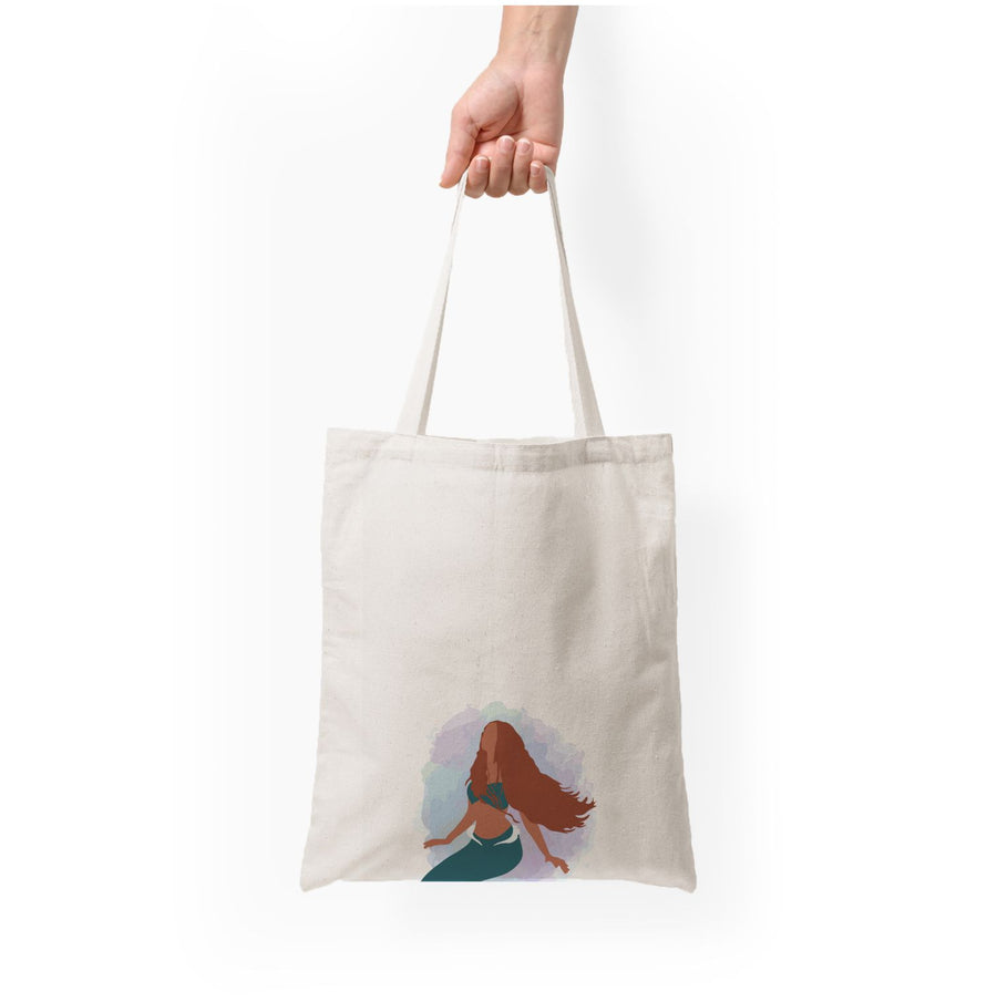 Ariel Watercolour - The Little Mermaid Tote Bag