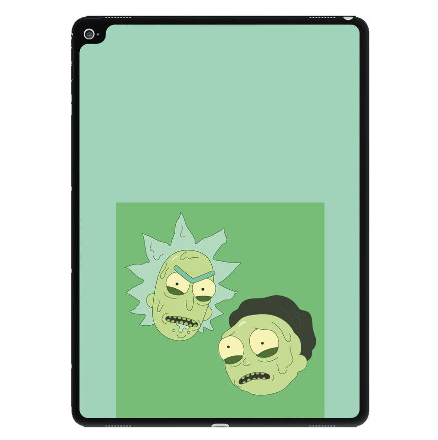 Melting - Rick And Morty iPad Case