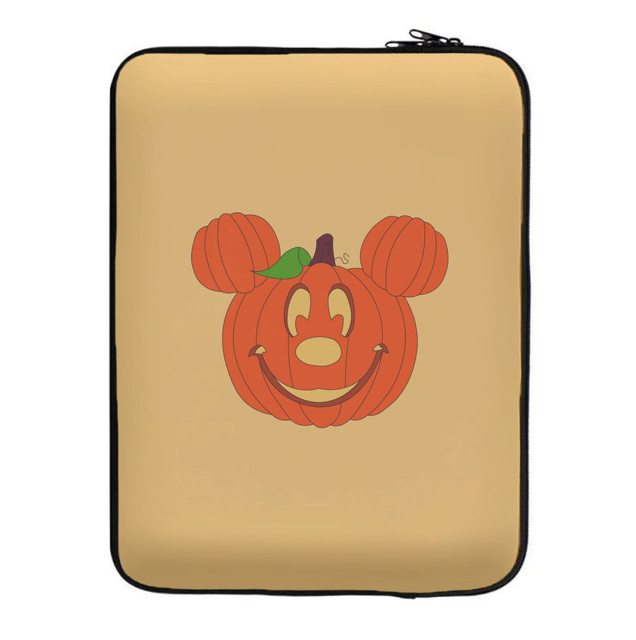 Mickey Mouse Pumpkin - Disney Halloween Laptop Sleeve