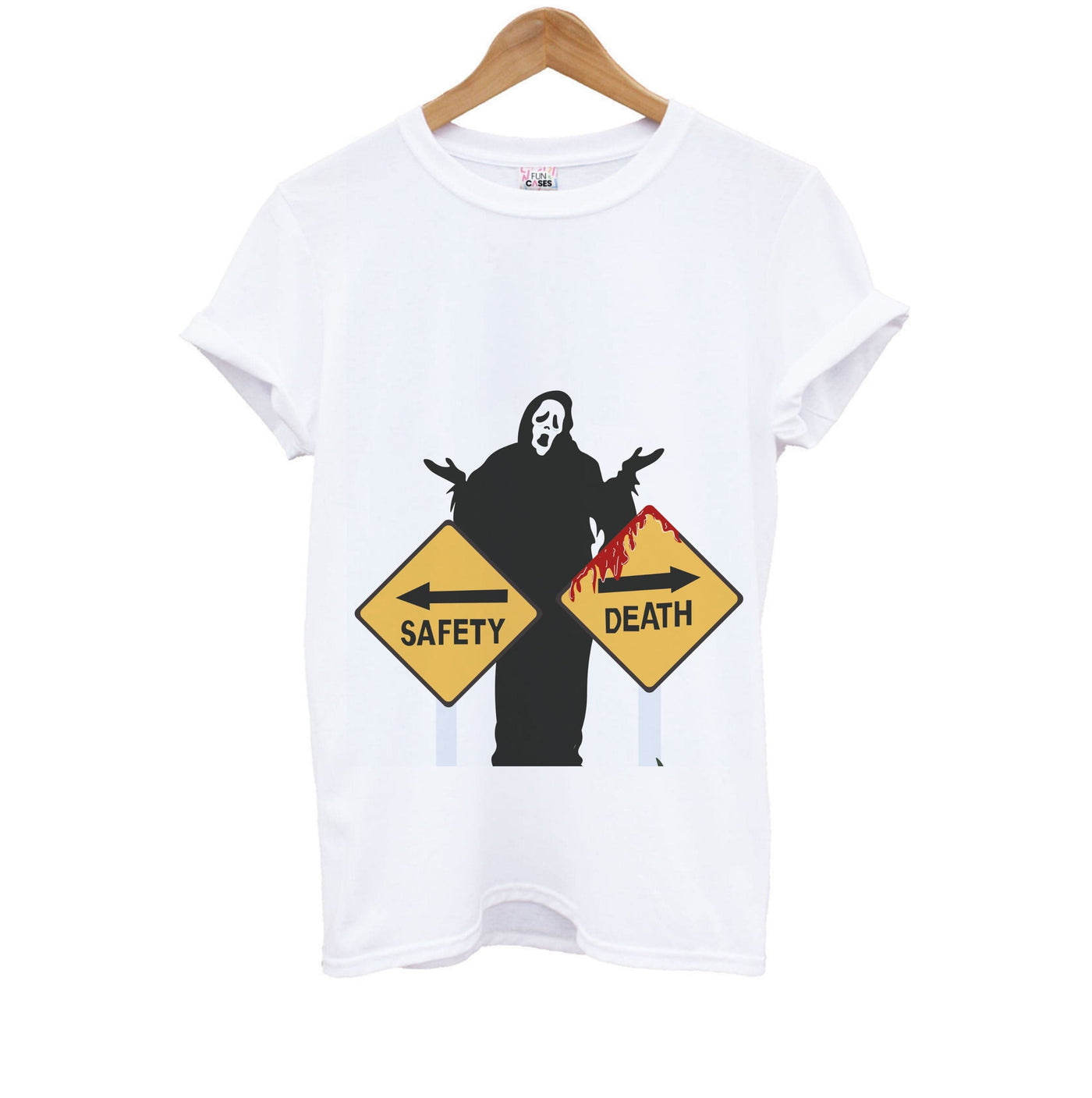 Safety Or Death - Scream Kids T-Shirt