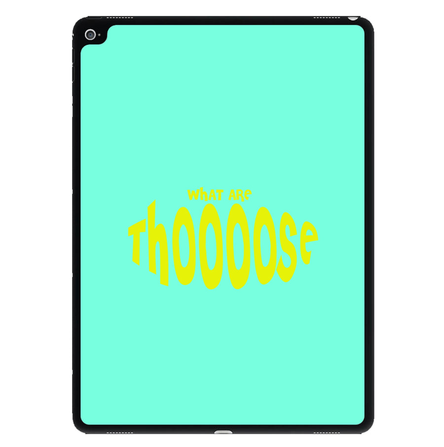What Are Those - Memes iPad Case