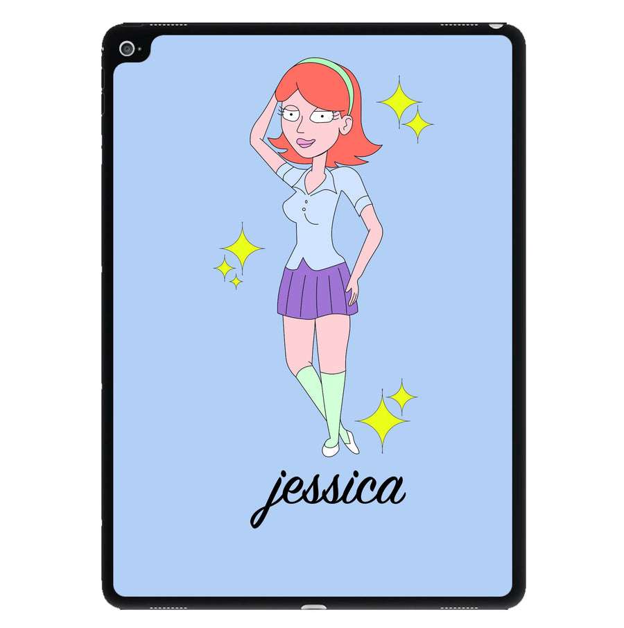 Jessica - Rick And Morty iPad Case