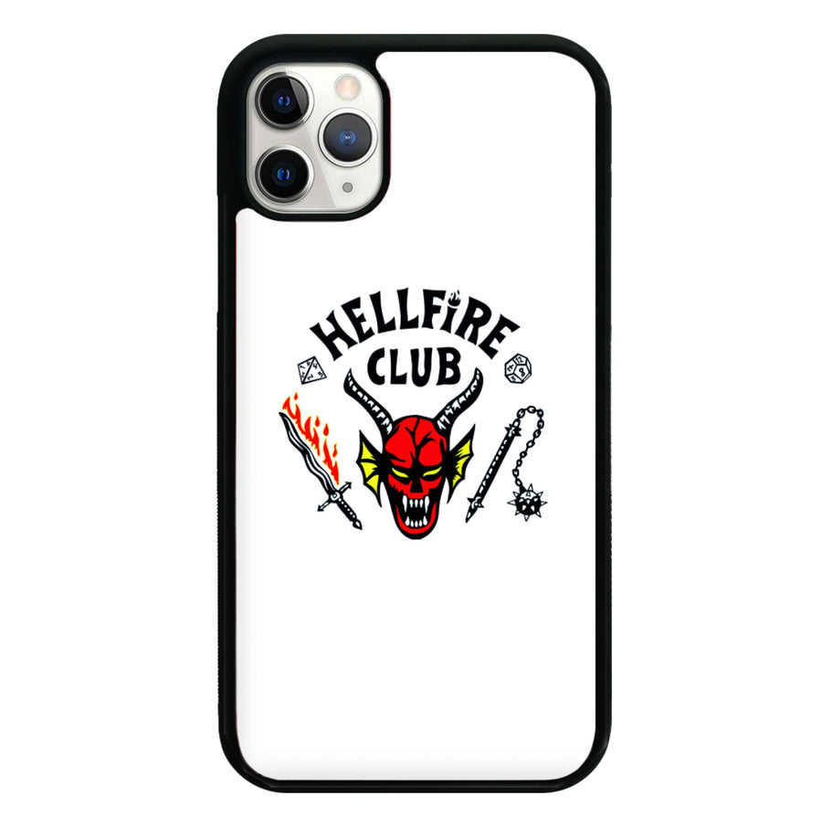 Hellfire Club Logo - White Phone Case