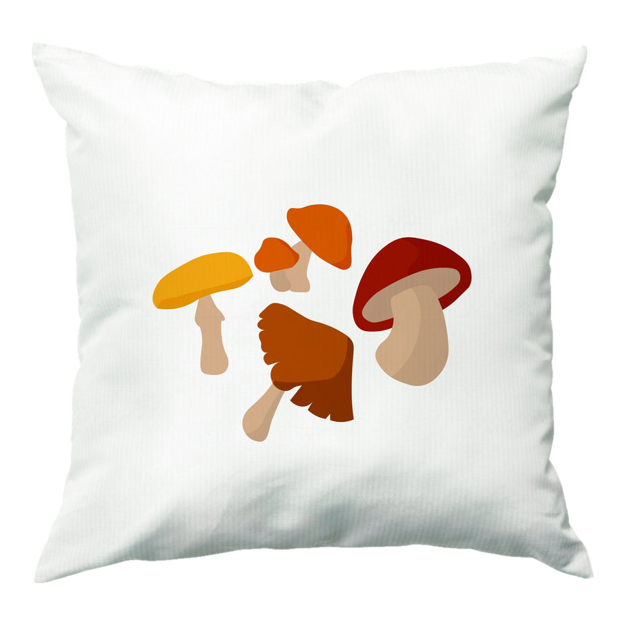 Mushroom Pattern - Autumn  Cushion