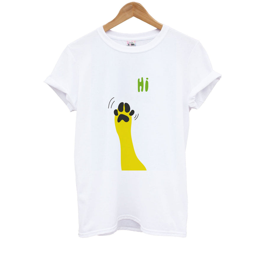 Hi - Dog Patterns Kids T-Shirt
