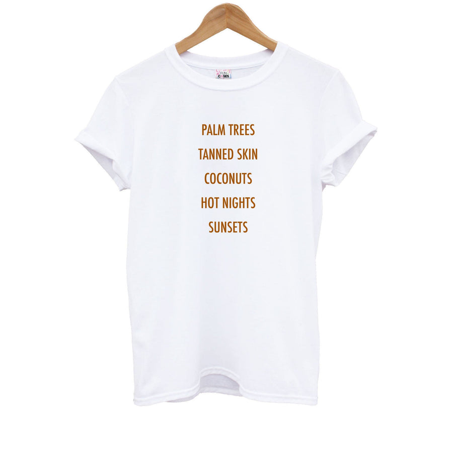 Summers Best Bits - Hot Girl Summer Kids T-Shirt