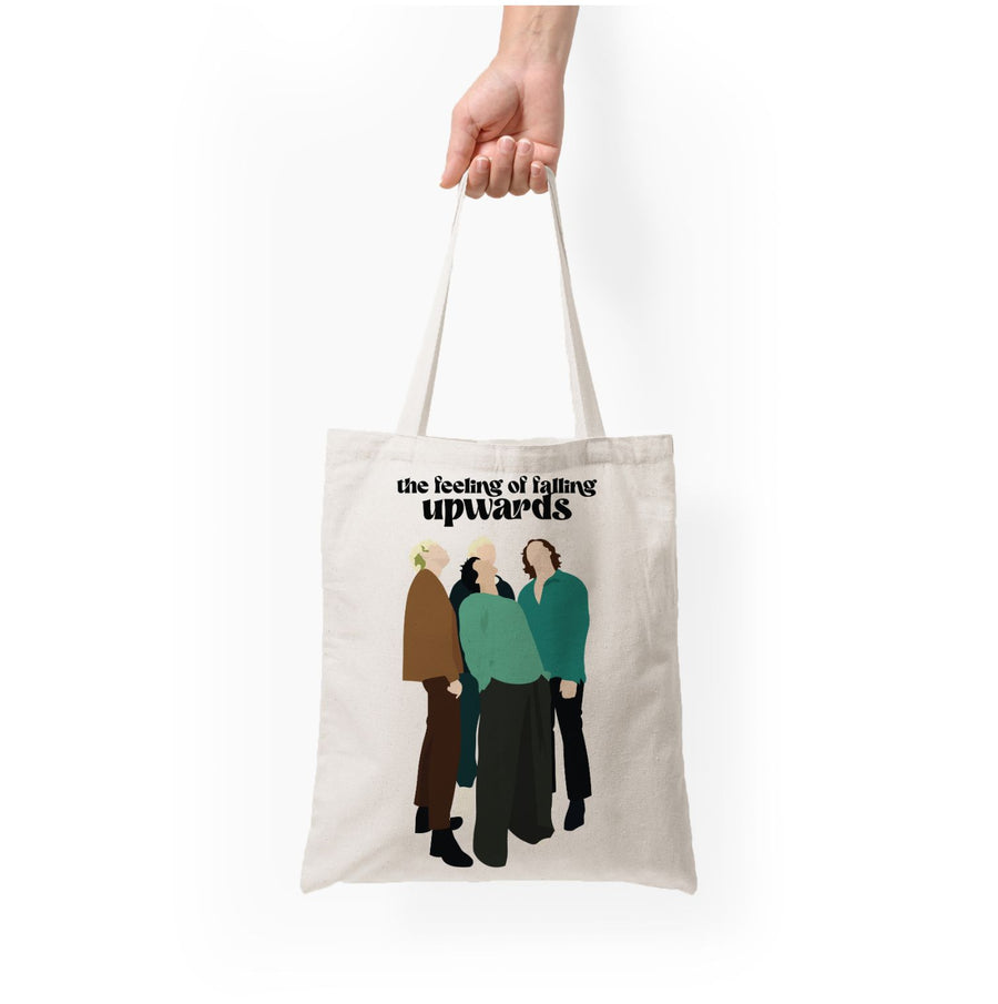 The Feeling Of Falling Upwards - 5 Seconds Of Summer  Tote Bag