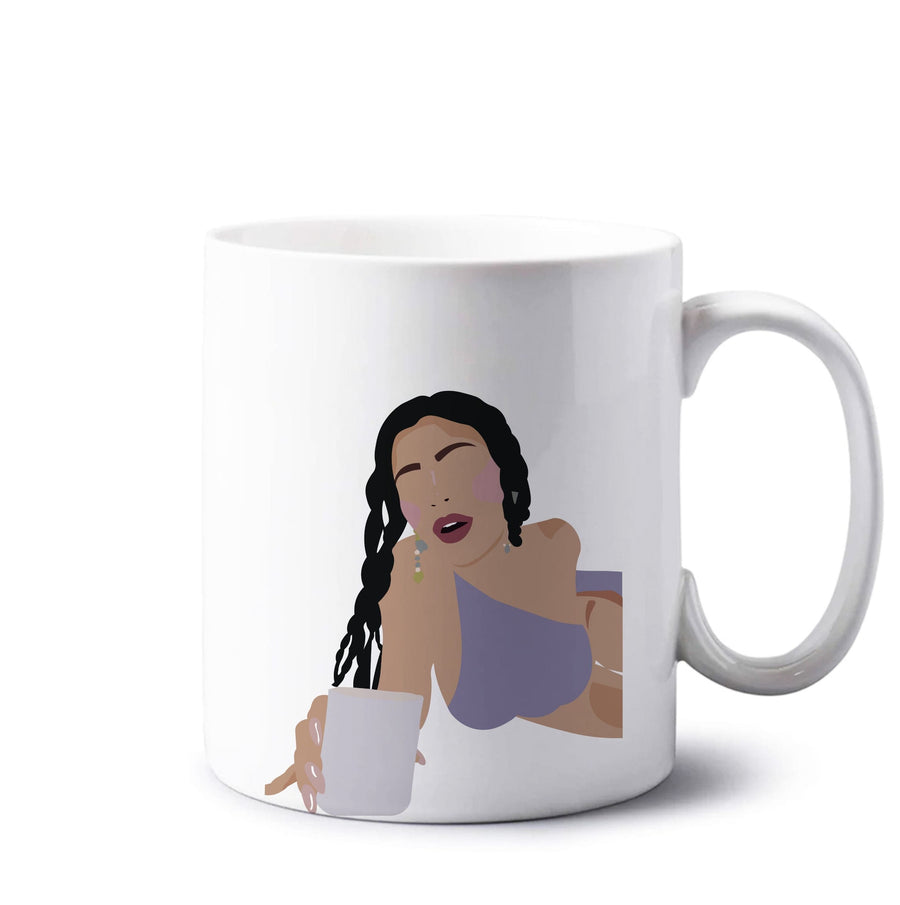 Faceless Kylie Jenner Mug