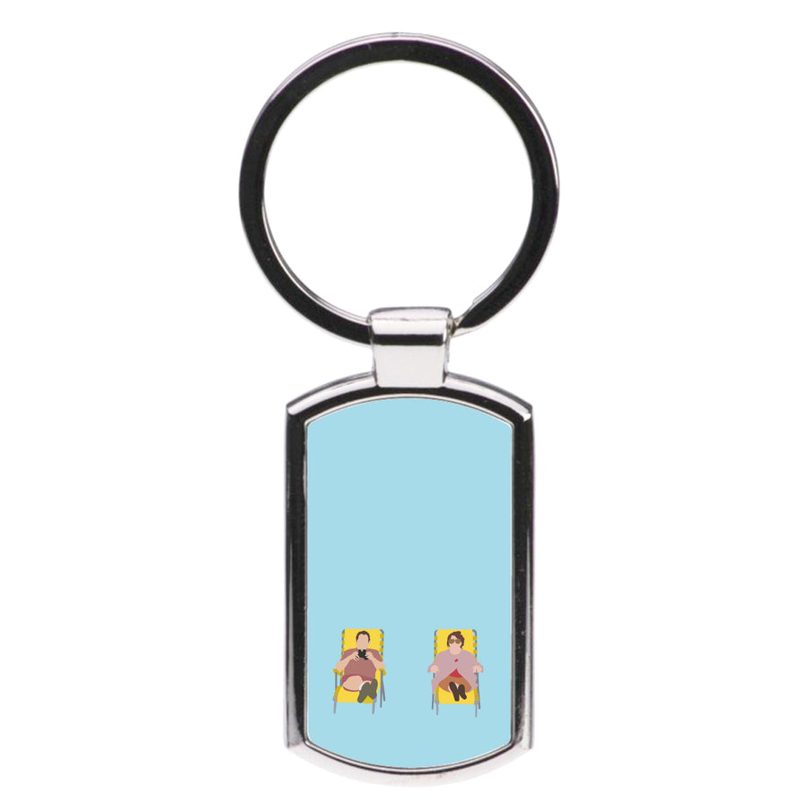 Mo and Mitch - The Watcher Luxury Keyring