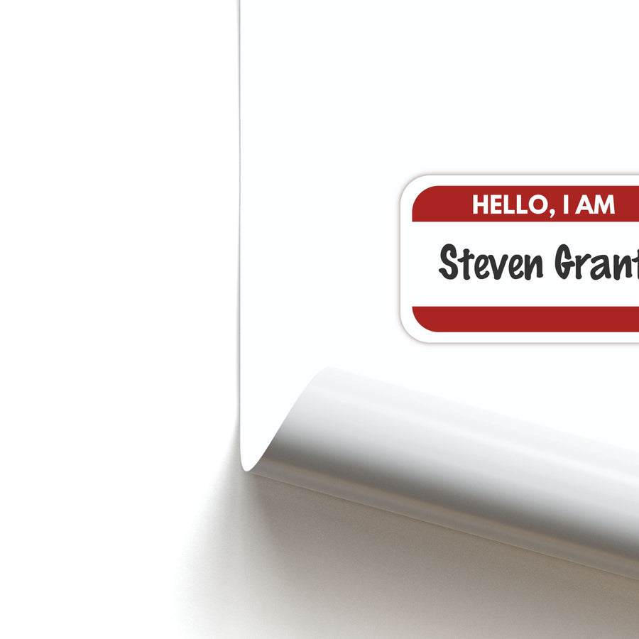 Hello I Am Steven Grant - Moon Knight Poster