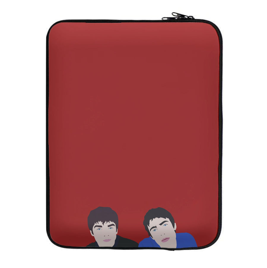 Noel And Liam Gallagher - Oasis Laptop Sleeve