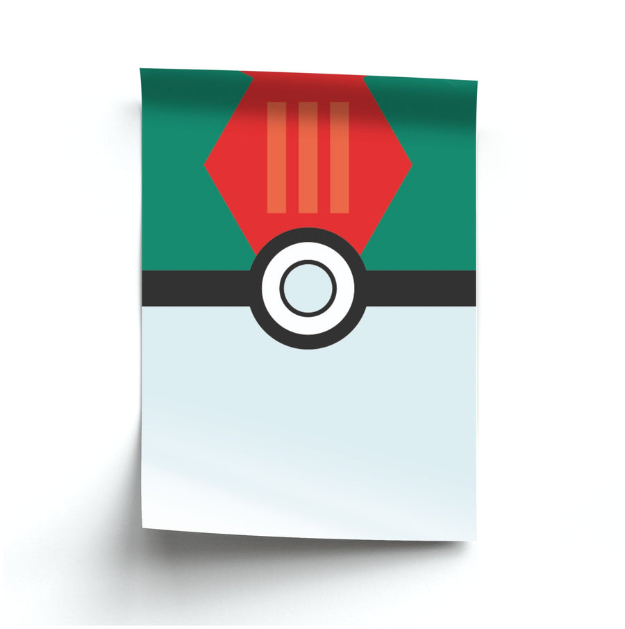 Lure Ball Green - Pokemon Poster