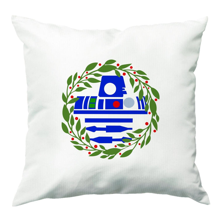 R2D2 Christmas Wreath - Star Wars Cushion