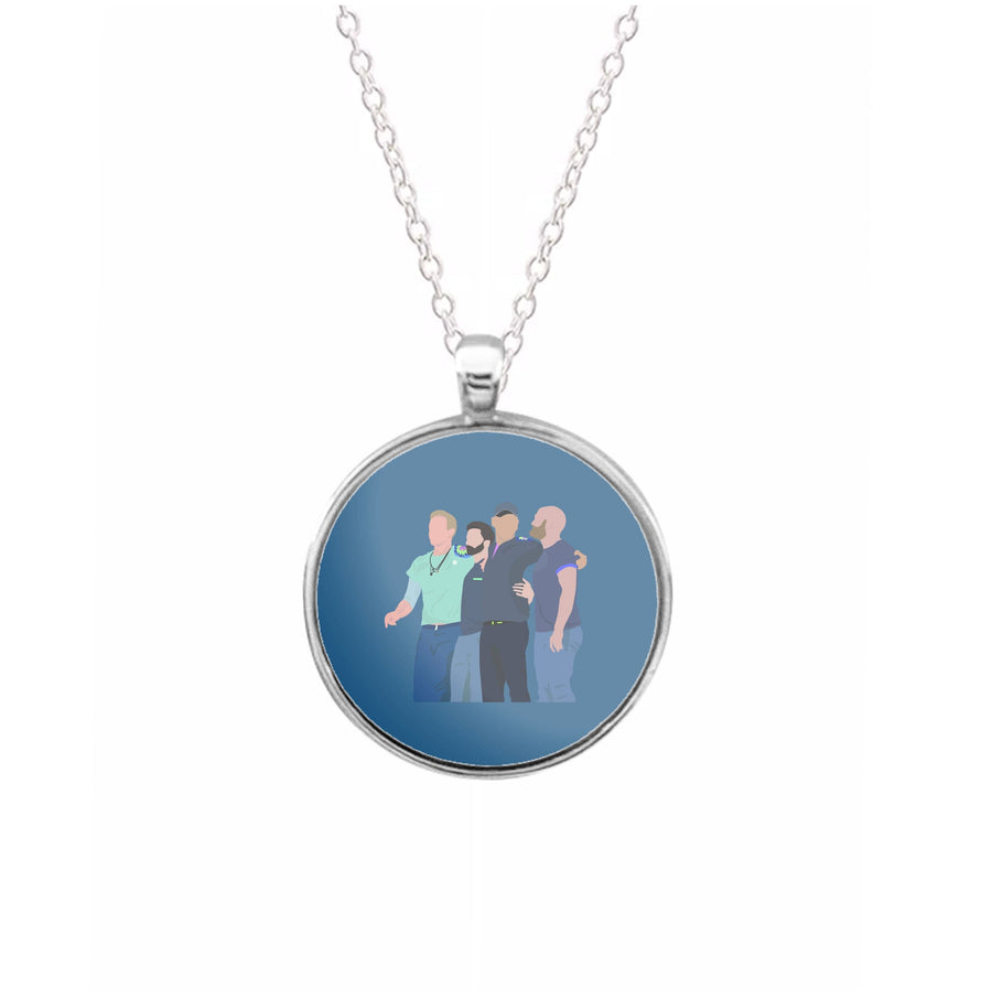 Coldplay Band Blue Necklace