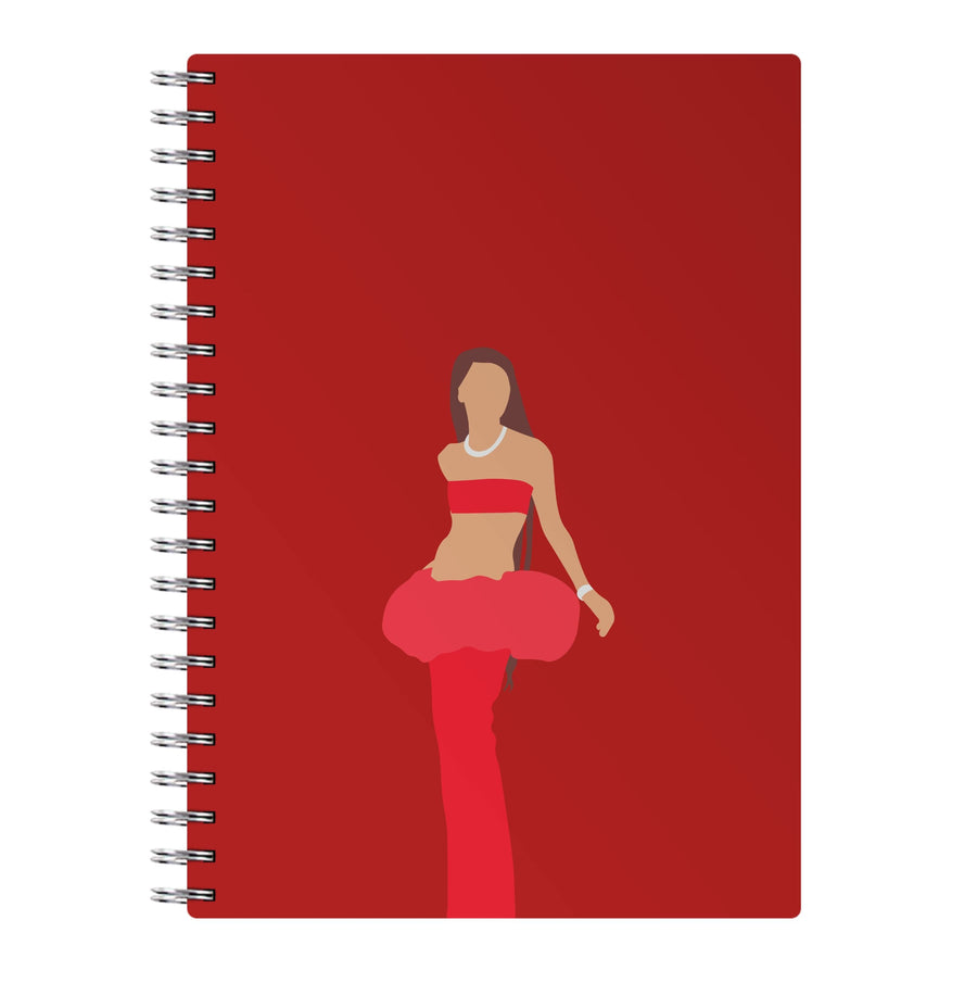 Red Skirt - Zendaya Notebook