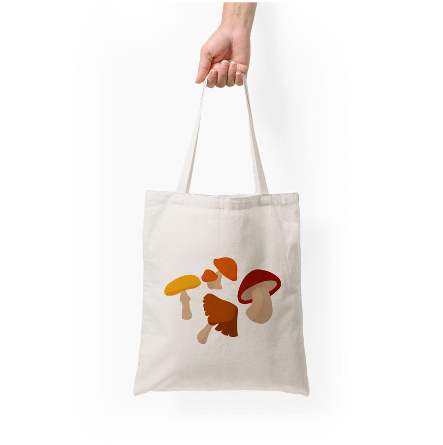 Mushroom Pattern - Autumn  Tote Bag