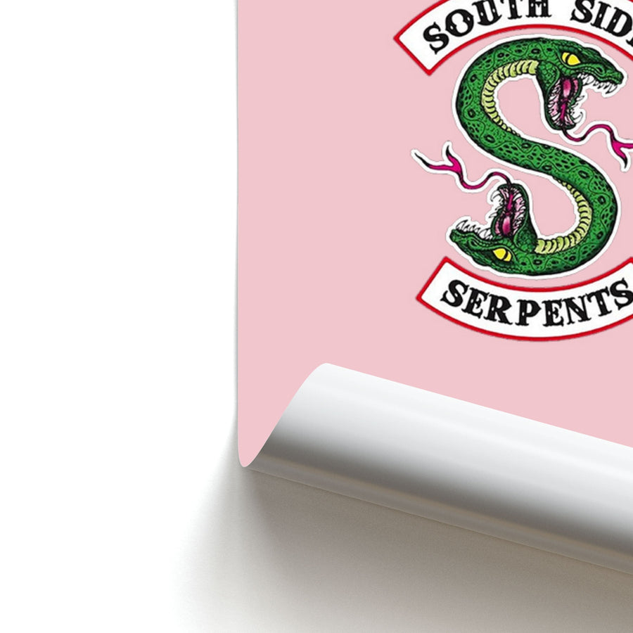 Southside Serpents - Pink Riverdale Poster