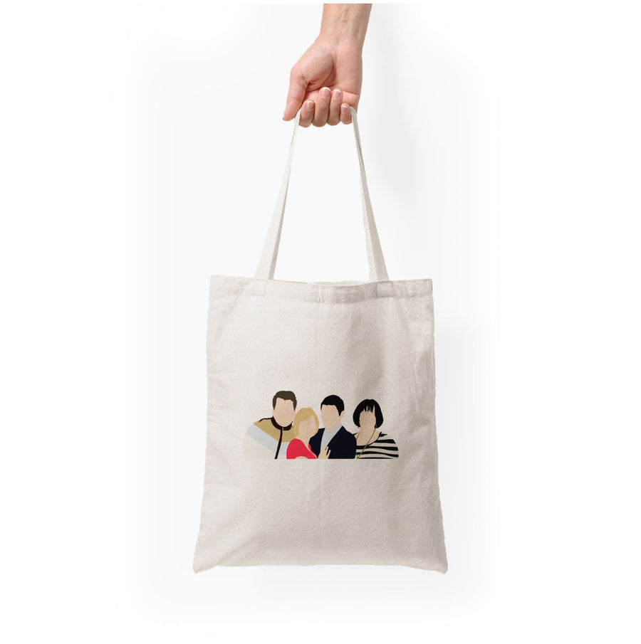 Cast - Gavin And Stacey Tote Bag