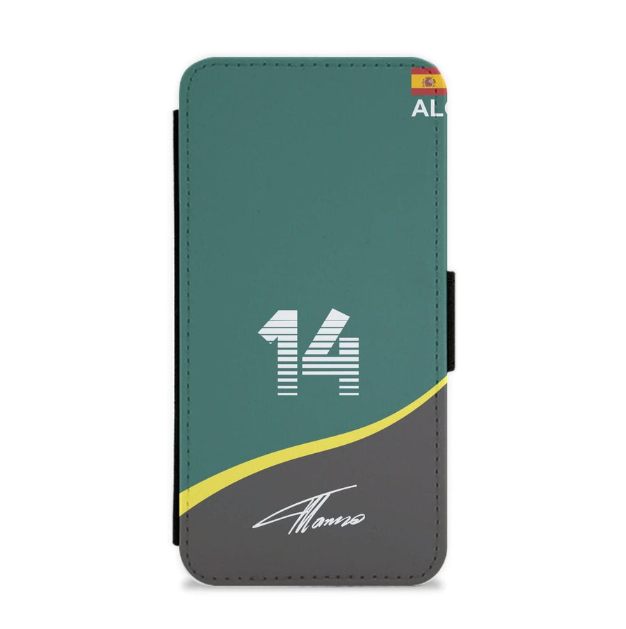 Fernando Alonso - F1 Flip / Wallet Phone Case