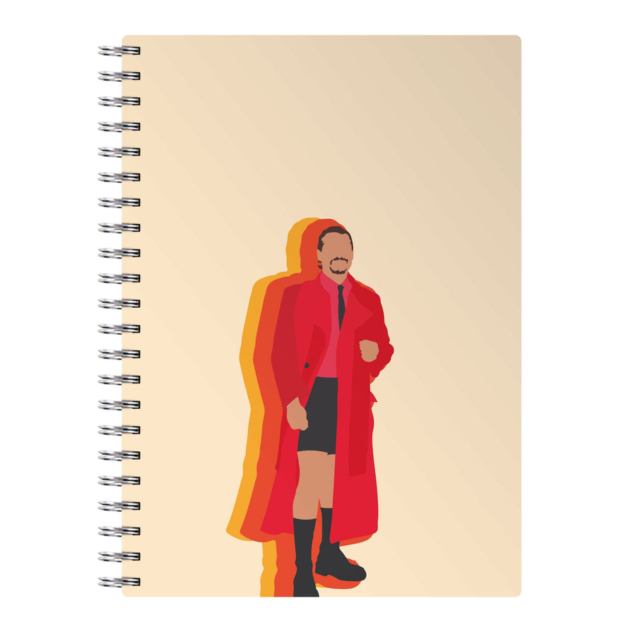 Red Coat - Pedro Pascal Notebook