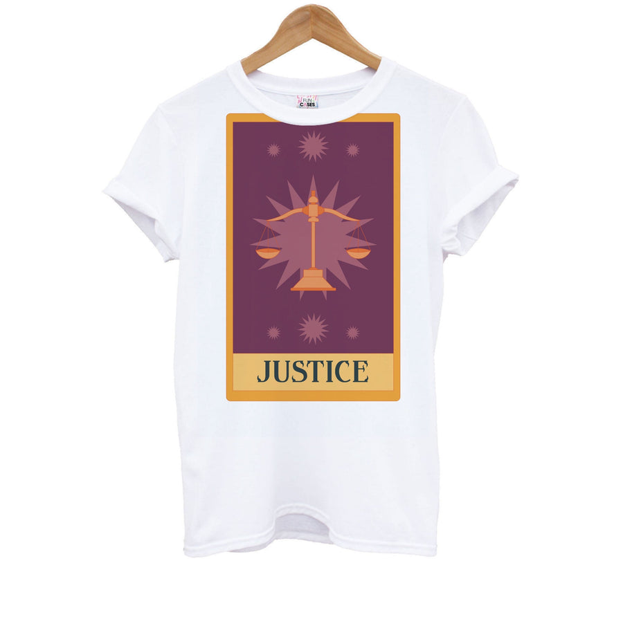 Justice - Tarot Cards Kids T-Shirt