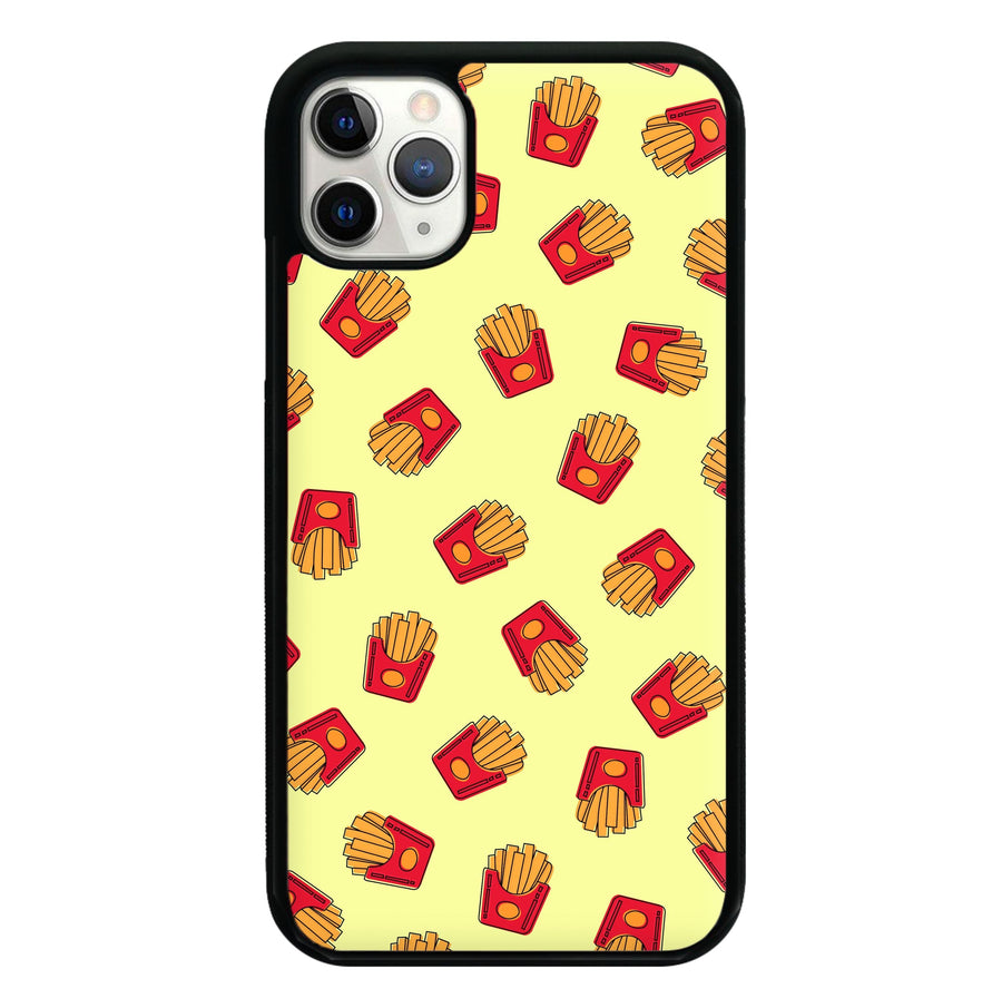 Fries - Fast Food Patterns Phone Case