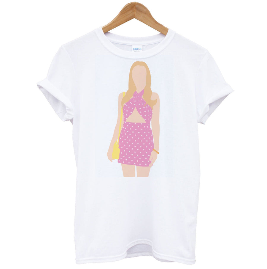 Polka Dot Dress - Margot Robbie T-Shirt
