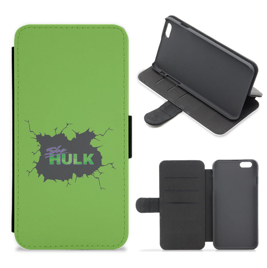 Smash - She Hulk Flip / Wallet Phone Case