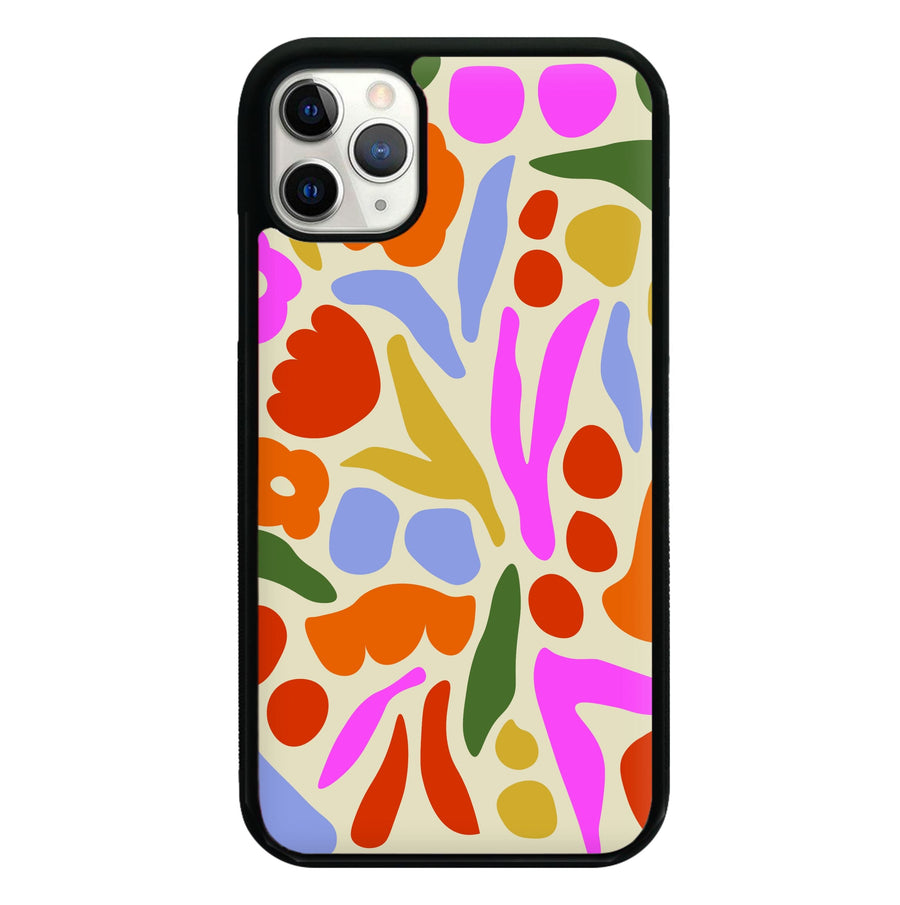 Abstract Floral Pattern - Floral Phone Case