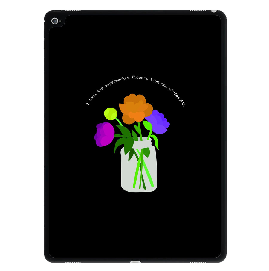 I took the supermarket flowers - Ed Sheeran iPad Case