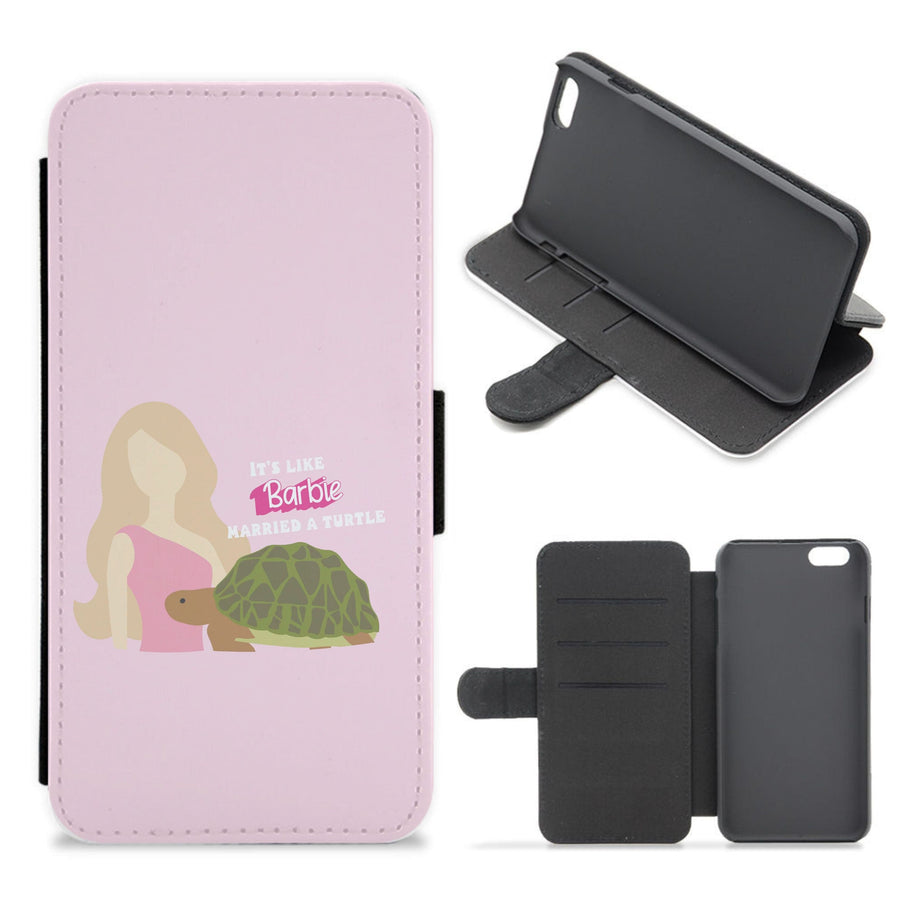 Married A Turtle - Young Sheldon Flip / Wallet Phone Case