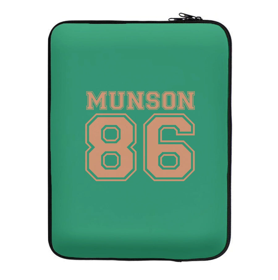 Eddie Munson 86 - Green Laptop Sleeve