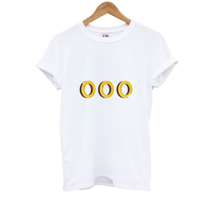 Gold Rings - Sonic Kids T-Shirt