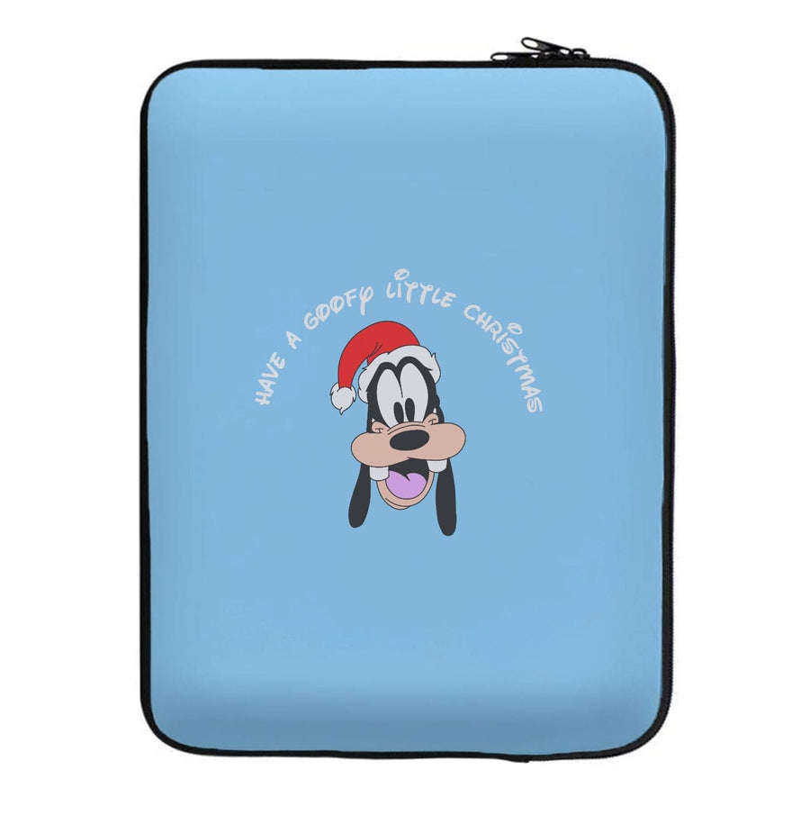 Have A Goofly Little Christmas - Disney Christmas Laptop Sleeve