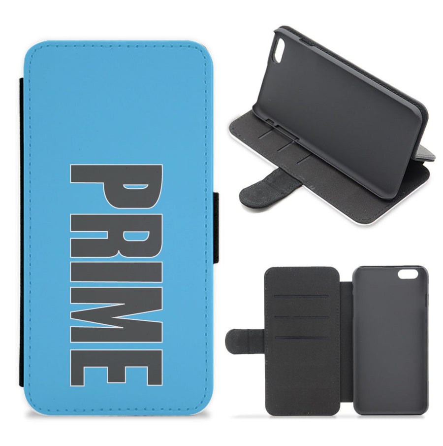 Prime - Blue Flip / Wallet Phone Case