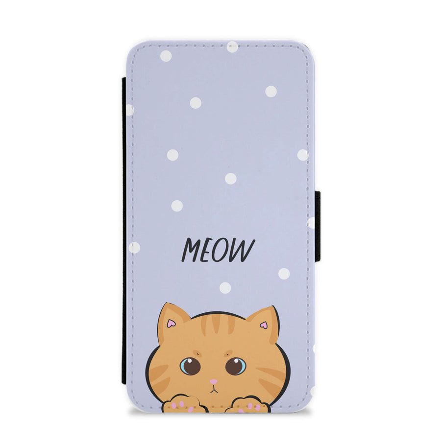 Ginger Cat - Cats Flip / Wallet Phone Case